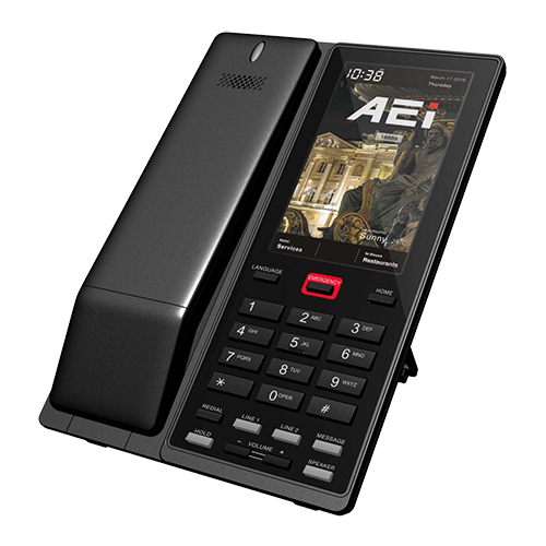 Điện thoại AEI VM-8X00-SMKLT(S)  IP Cordless Series with 4.3″ Touch Screen
