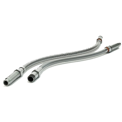 Ống inox dẻo nối đầu phun chữa cháy dài 1200mm DN25/DN15