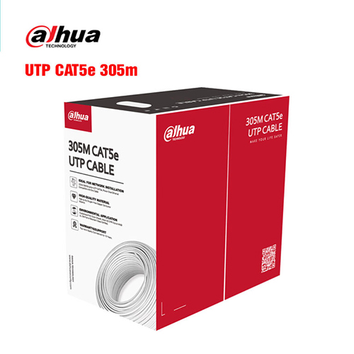 Cáp mạng UTP CAT.5E 305m DAHUA DH-PFM920I-5EUN-H