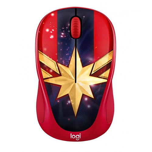 Chuột quang không dây Logitech Wireless Mouse M238 CAPTAIN MARVEL