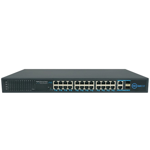 Thiết bị mạng 10/100/1000Mbps 16 Port 300 PoE Switch Ionnet IFS-1816W (300)