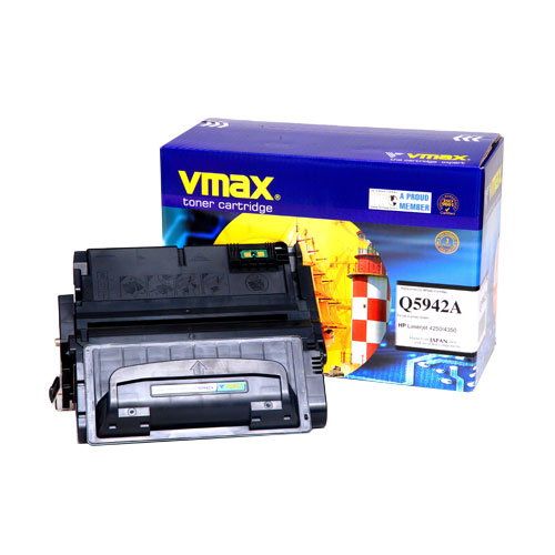 Mực in Vmax 42A, Black Toner Cartridge (Q5942A)
