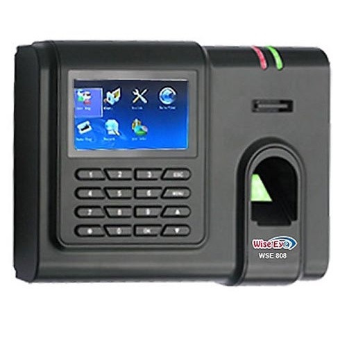 Máy chấm công vân tay và thẻ cảm ứng WISE EYE 808