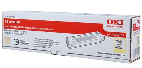 Mực in OKi C810 Yellow Toner Cartridge