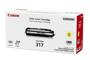 muc in muc vang laser mau canon cartridge 317y