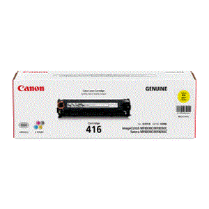 muc in canon 416 yellow toner cartridge