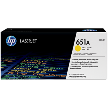 Mực in HP 651A Yellow Original LaserJet Toner Cartridge CE342A
