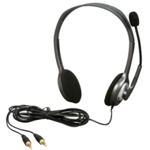 Tai Nghe Logitech H110 có mic 2 jack cắm